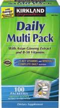 and minerals 100 day supply With Asian Ginseng Extract and