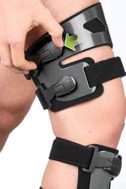 It can be made to unload the medial or lateral compartment of the knee.