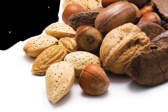 SUMMARY Inclusion of 30g of mixed nuts daily in a Mediterraneanstyle diet provides a range of long term health benefits including: improvements in CVD and risk factors, weight management, cognition,