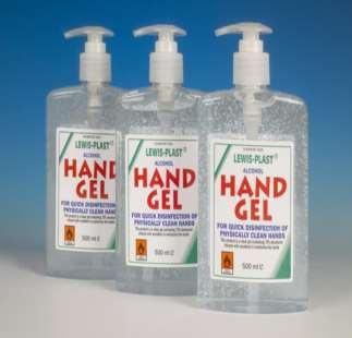 Limited use of alcohol-based hand gels Using hand gel should be considered a retrograde step for hand hygiene No gel met the EN 1500