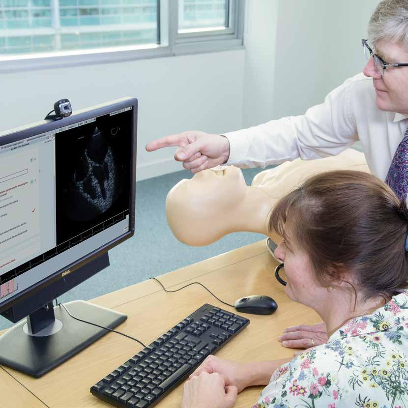 Assess knowledge and skills A stress free and certainly risk free ultrasound training solution, HeartWorks is an essential addition to any unit offering an ultrasound and echocardiography service, or