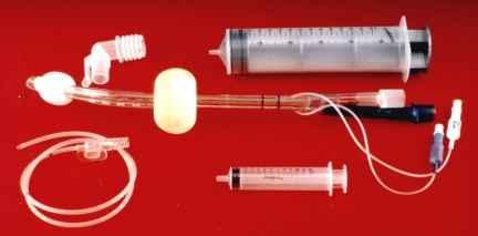 CombiTube Kit General Description The CombiTube is A double-lumen tube with one blind end which functions as an esophageal