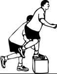 Quickly lower the body by bending at the knees and hips. 3. Next jump straight up and raise your knees to your chest. 4. Land with your hip, knees and ankles bent. 5.