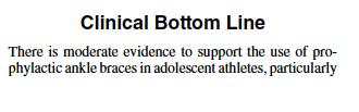 ankle injuries in adolescent   