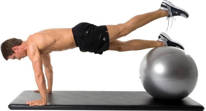Got a Pilates Ball? Add these exercises into your routine... Plank on the Ball: Tones the arms and abs No ball?