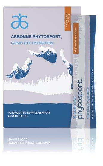 2 ARBONNE PHYTOSPORT The Role of Hydration No matter what you are doing, it s important to be hydrated.