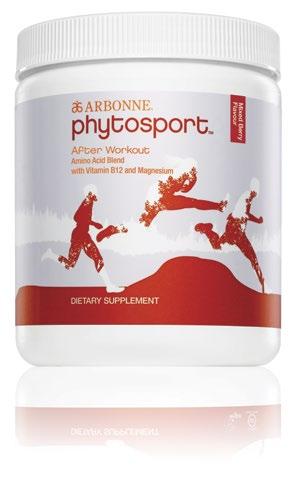 3 ARBONNE PHYTOSPORT Muscle When it comes to physical exertion, muscle is one of the body s most important tissues.
