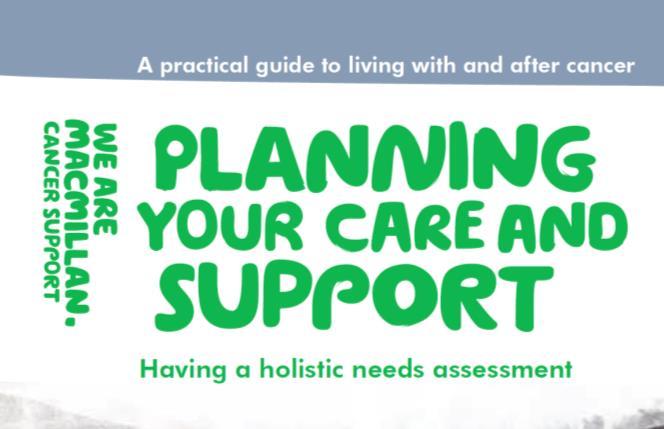 Personalised Care and Support