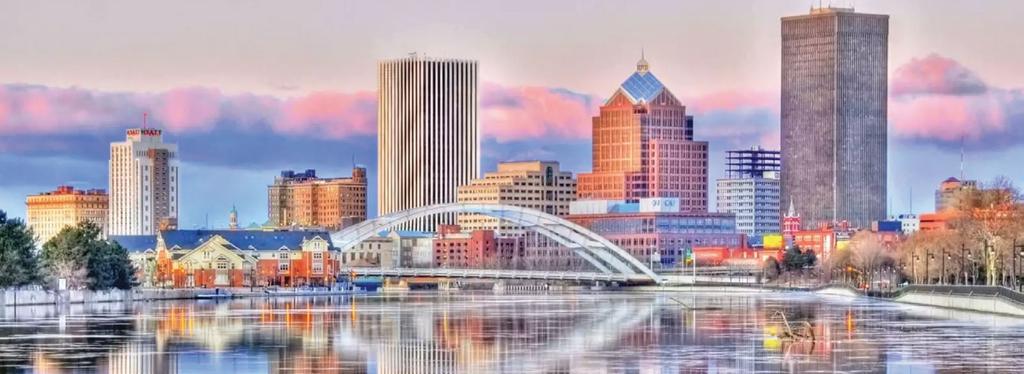LOCAL DEMOGRAPHICS 312,329 POPULATION 140,843 HOUSEHOLDS 67,991 FAMILIES 2.28 AVERAGE HOUSEHOLD SIZE Greater Rochester is the third-largest metropolitan area in New York State.