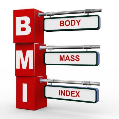 Slide 9 Body Mass Index BMI - A ratio that allows you to assess your body size in relation to your height and weight Formula: weight (lb) / [height (in)]2 x 703 Calculate BMI by dividing weight in
