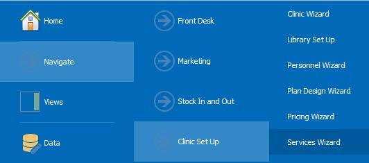 Setting up Rules fr a Service available fr bking nline G t Navigate - Clinic Set Up Services Wizard: Click Use an Existing Service and select the service fr nline bking frm the drp dwn menu and click