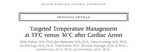 (32º - 34º) Therapeutic Hypothermia significantly improves survival ( 26%) and neurologic outcome ( 40%) after VF/pVT cardiac arrest New Engl J Med 2013, 369:2197 2206 What temperature for