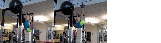 session well 56. Hanging Hip Ups 11440 2-3x5-10 reps.