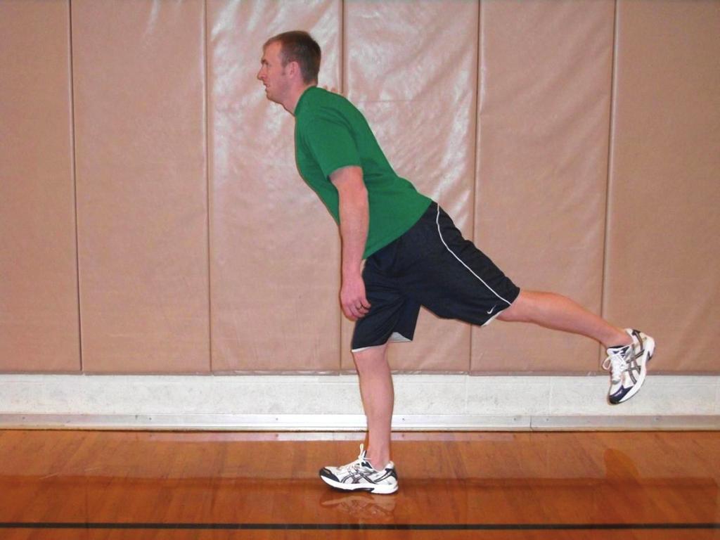This motion was performed for 15 seconds on one leg and then the subject switched legs and performed the same motion on the other leg; this was repeated one more time for each leg for a total of 2