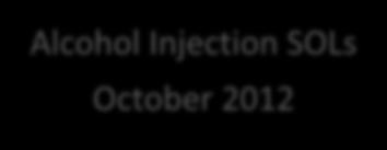 Alcohol Injection SOLs October 2012