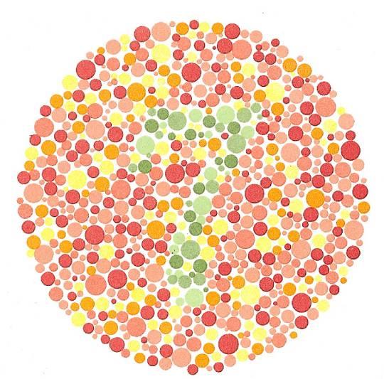 Sex-linked disorders in human Example 1: Red-green color blindness Reason: mutation in a light receptor gene located on X 20x more frequent in males than females Red-green color blindness: red gray,