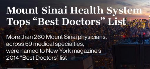 The Mount Sinai Health System