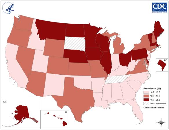 Introduction Prevalence of Binge Drinking Among Adults, 2010 With recent attention paid to the heroin use in Vermont, the all-pervasive use of alcohol, the archetypical drug, is