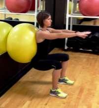 Dip your glutes down towards the floor, and then lift your hips back up to the starting position.