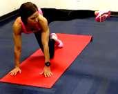 Touch glutes back down and repeat. "Fire Hydrant" Side Kick-Outs 1.