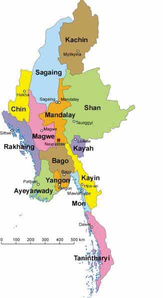 Serotype O FMDV outbreak was reported during Jan Feb 2009 in Magwe, Yangon and Sagaing divisions of Myamnar During November 2009, a total