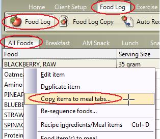 How to Delete a Food Item from Your Food Log In the example above, you didn't actually "delete" a food item when it is sitting in a Meal or Snack tab - you simply "removed it" form the Meal or Snack