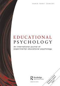 Educational Psychology An International Journal of Experimental
