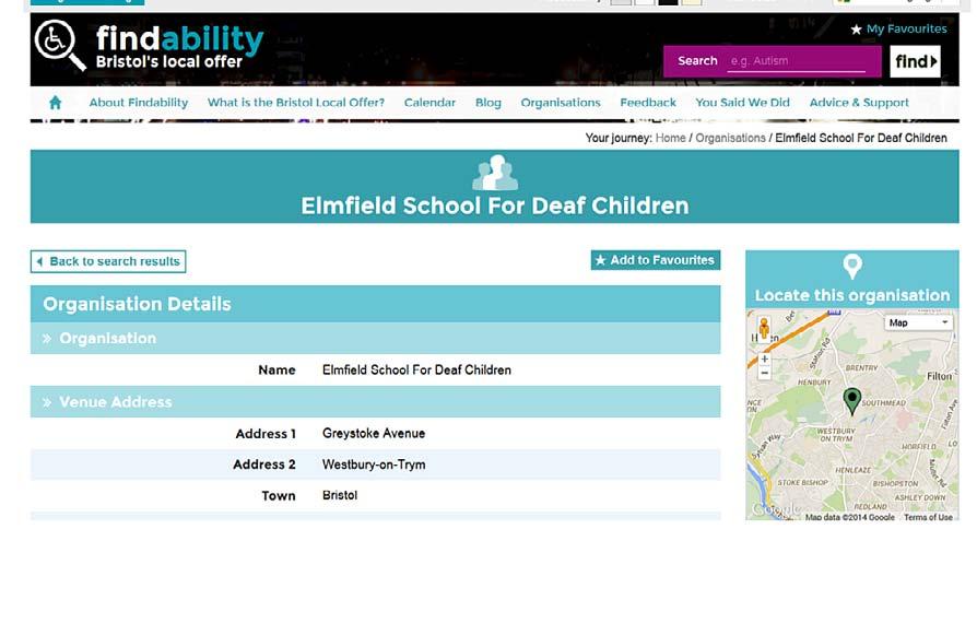 Bristol Finding a bilingual school www.findabilitybristol.org.uk Bristol s Local Offer is named Findability.