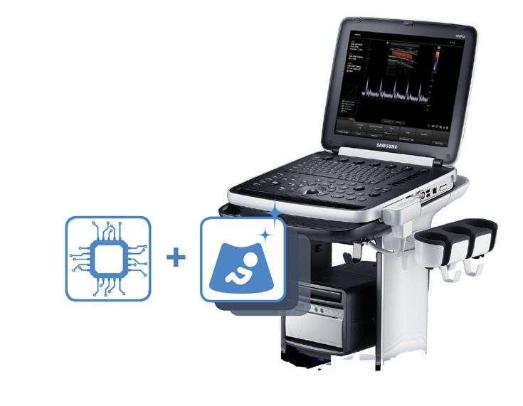 The HM70A with Plus helps make ultrasound exams and ultrasoundguided procedures more accurate and streamlined with its image performance and efficient, easy-touse features.