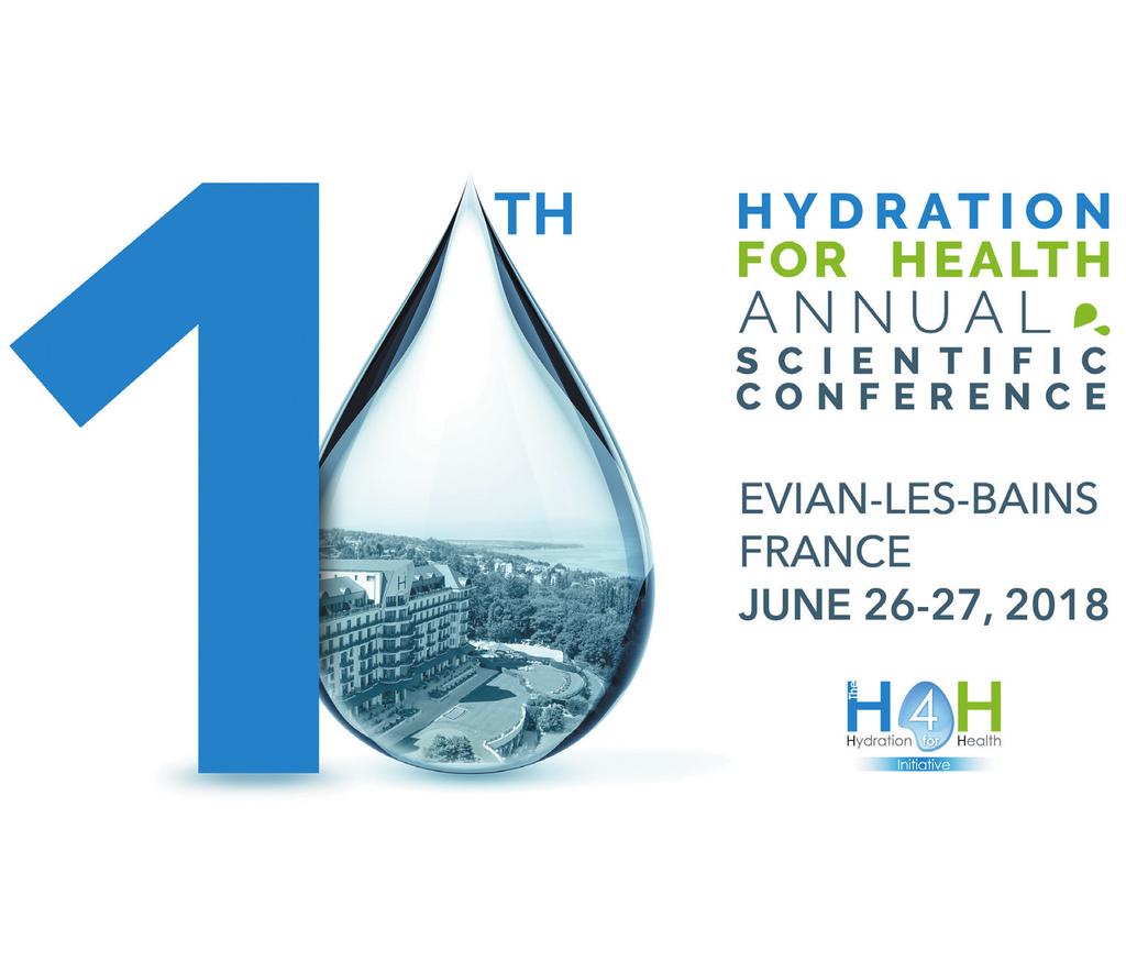 Register here : https://www.hydrationforhealth2018.com/ To know more about Hydration & Health, visit : www.