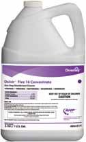 Oxivir Five 16 Concentrate Disinfects in ½ the time of traditional disinfectants* Oxivir Five 16 Concentrate is a brand new Hydrogen Peroxide-based broad-spectrum hospital-grade disinfectant that