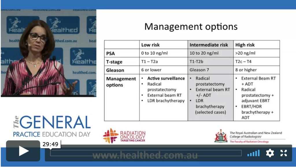 Video Resources An Update for GPs on Modern Radiation Therapy &