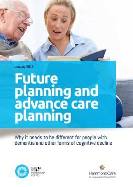 Examples of CDPC activities Synthesis and dissemination: Development of a national approach to Advance Care Planning in