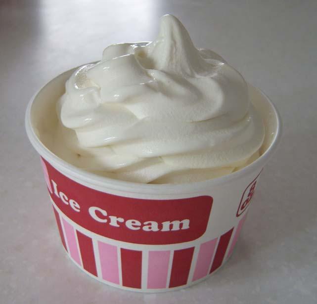 Size 1cup (serving sizes may vary) s Per Container 1 Vanilla Soft Serve Calories 280 Calories from Fat 90 Total Fat 10g 16% Saturated Fat 6g 32%