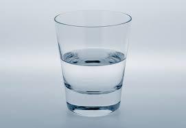 The optimist says the glass is half full.
