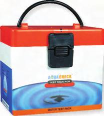 water testing Aquacheck water testing kits Water testing is usually the first approach to dealing with water quality problems.