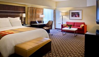 Accommodations New York Marriott Marquis 1535 Broadway New York, New York 10036 Located right in the heart of Times Square Within walking distance of