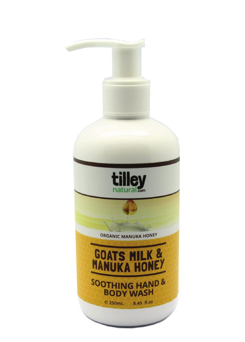 Tilley Natural Goats Milk & Manuka Body Care Organic Goats Milk & Manuka Honey Soap Bar Manuka Honey Soap Bar 120g $4.