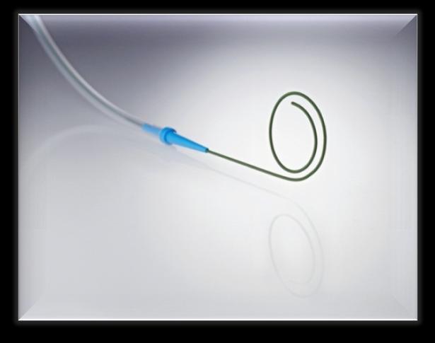 heavily calcified arteries Pre-Curved Guidewire Eliminates need for manual