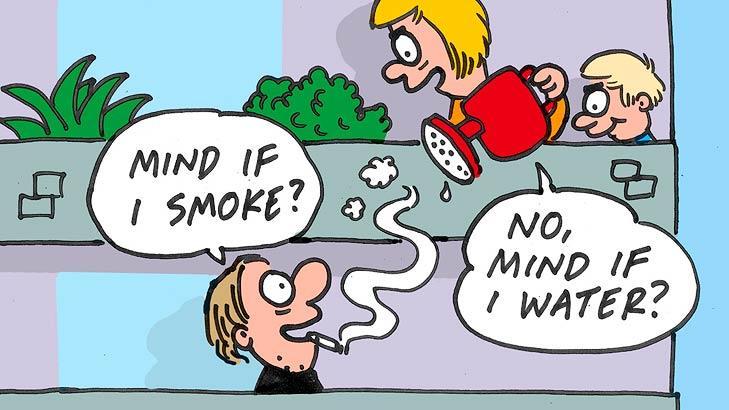 Smoke Drift in Strata-titled properties: There are two separate legal tests Does smoking in a lot