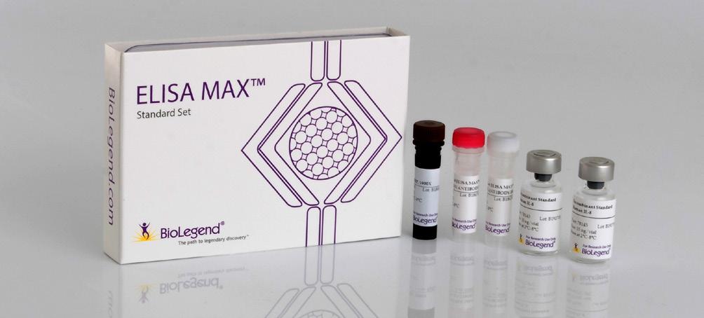 BioLegend offers a variety of high quality, cost-effective ELISA kits and sets to measure cytokines, chemokines, and soluble biomarkers consistently and reliably.