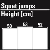 4. Perform three attempts of the squat jump. Give yourself a short recovery period between attempts to ensure maximal effort on every attempt.