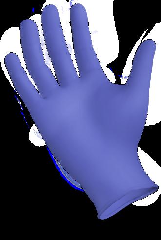 200 Gloves/Box (180 Gloves/Box XL) Finger: 3.2 mils Palm: 2.8 mils Tensile Strength: 26.