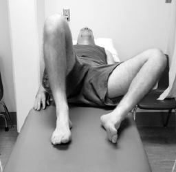 Hip Medial and Lateral Rotation Lie on