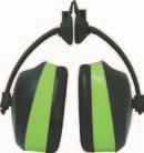 EH12 Series Earmuffs EH8 Series Earmuffs s Colour coded for easy performance identification (green) s Earmuff arm attaches at a central pivot point distributing even clamping pressure s Reversible