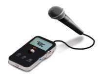 We will take sound recordings when we interview you