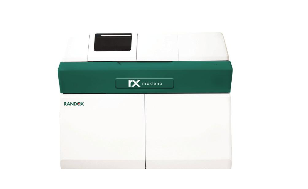 Efficiency for medium sized laboratories. The RX imola is a random access benchtop clinical analyser with a throughput of 400 photometric tests per hour or 560 tests per hour including ISEs.