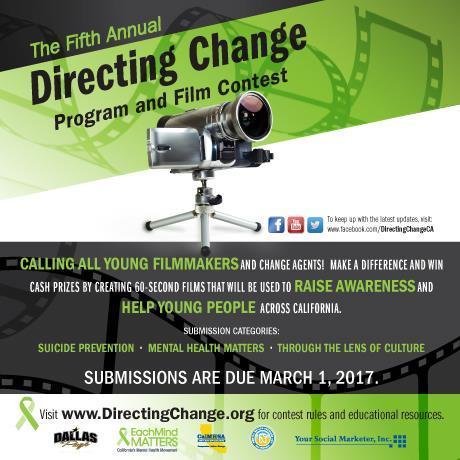 Directing Change Due March 1,