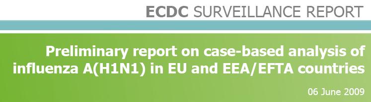 Shortage of staff In the ECDC preliminary report (3 june 2009), 4% of patients were HCW; In the Mexico outbreak, 22% of