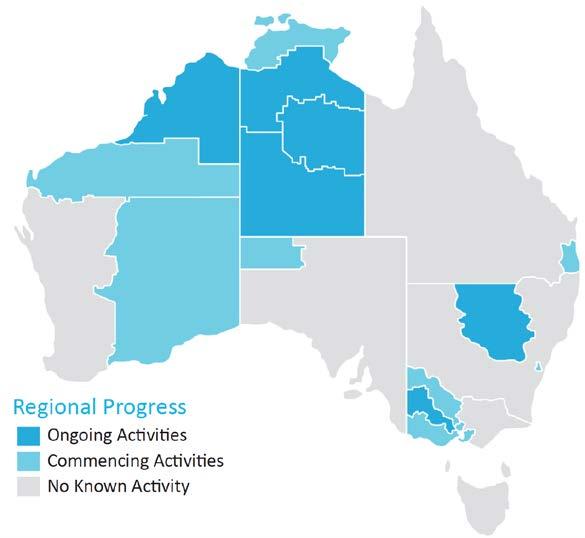 Regional implementation of the Roadmap VIC NT NSW WA QLD SA Grampians, Loddon Mallee, Gippsland, Barwon South West, Geelong, North & West Metropolitan and Southern